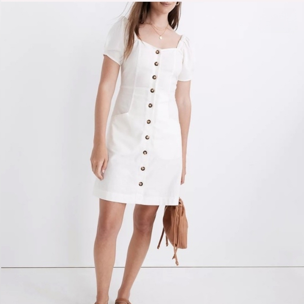 Madewell Short Sleeve Mini Dress